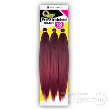 Freetress Synthetic Braid Que 3x Pre Stretched Braid 18 13900 Braids Half Wigs Braided Ponytail Hairstyles