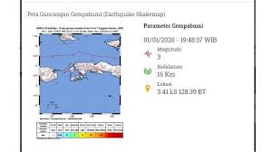 Badan meteorologi, klimatologi, dan geofisika. Awal Tahun 1 Januari 2020 Dua Kali Gempa Bumi Terjadi Di Wilayah Ini Sesuai Data Bmkg Halaman All Tribun Manado