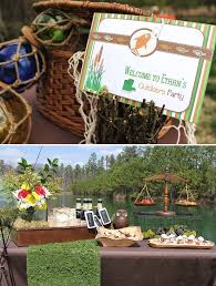 Rustic 50th Birthday Party Ideas For Men Little Boy S Fishing Brunch Cute Fishing Birthday Party Outdoors Birthday Party 50th Birthday Party Ideas For Men