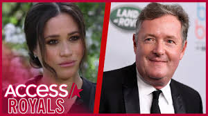 He accused her again of lying in her oprah interview. Piers Morgan Is Criticizing Meghan Markle Again Youtube