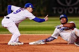Love This Dang Puig Yay Javy Baseball Playoffs Cubs Cubs Win