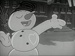 The snowman juggling early in the film. The Snowman In July 1944 Animated Short Youtube