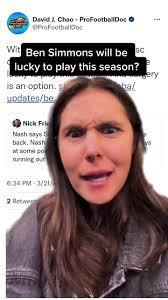 Odds Ben plays this season? #nba #bensimmons #brooklynnets