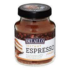 Espresso powder is very intensely dark and concentrated instant coffee. Delallo Instant Espresso Powder 1 94 Oz Jar Walmart Com Walmart Com