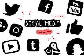 Download Youtube Clip Art Social Media Graphic By Inkclouddesign Creative Fabrica SVG Cut Files