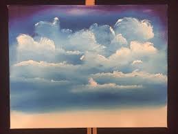 A relatively soft, medium sized chisel (eg approximately 1.5cm wide). 56 How To Paint Easy Clouds Acrylic Youtube