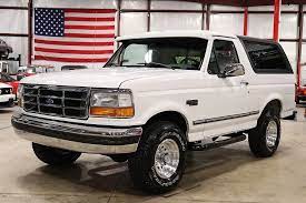 We did not find results for: 1995 Ford Bronco Gr Auto Gallery