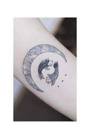 Tritoan Ly Ink Yin Yang Koi Carp Pisces Tattoos Tattoos Small Tattoos