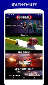 You will find the ufc on a few top . Live Football Tv Streaming Hd Apk 2 0 Download For Android