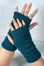Crocheting at home can show much more detailed regarding textural elements and designs than a pair of these gloves bought from the store. Beginner Crochet Fingerless Mitts Pattern Winding Road Crochet