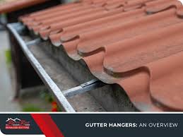 If the roofer has screwed up, and increased the overhang on your roof to the point where the runoff misses the gutters, you should gently suggest that the roofer adjust the. Gutter Hangers An Overview