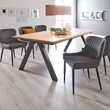 Polsterstuhl New York Grau Esstisch Industriedesign Polsterstuhl Esszimmer Mobel
