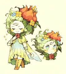 マニアニon twitter 花の妖精 character art creature art cute art
