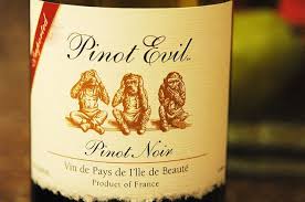 Pinot Evil Pinot Noir Fine Wine And Spirits Personalized Wine Glass Pinot Noir