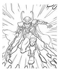 The Avengers Character Loki Coloring Page Download Print Online Coloring Pages For Free In 2020 Avengers Coloring Pages Marvel Coloring Superhero Coloring Pages
