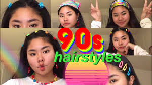 Short hairstyles are quite popular and you can find considerable number of celebrities and models creating this hair. Cute Easy 90 S Inspired Hairstyles Youtube