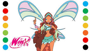 Www.cartonionline.com> coloring pages > winx club coloring pages>. Winx Club Aisha Sophix Coloring Pages For Kids Digital Coloring Youtube
