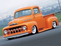 Image result for Orange 1951 Truck
