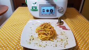 Preparazione crema di zucca con gamberetti. Pasta Con Crema Di Zucca Speck E Pistacchi Bimby Per Tm5 E Tm31 Ricette Bimby Zucca