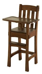 Amish Modesto Wooden High Chair Sillas Comedor Madera Comedor Para Bebe Silla De Comer Bebe