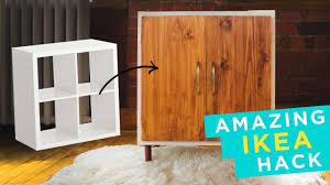 Video By Thesorrygirls Looking For A Trendy But Affordable Way To Level Up Your Living Space Then The Sorry Girls H Ikea Makeover Kallax Ikea Ikea Kallax Hack