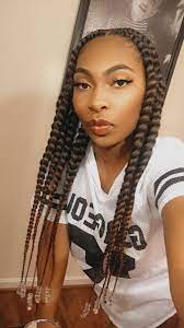 Feed in braids are just an illusion. Protective Style Braids Girls Hairstyles Braids Braids With Weave Protective Style Braids