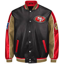 Men S G Iii Sports By Carl Banks Black San Francisco 49ers Defense Pleather Jacket Pleather Jacket Carolina Panthers Jacket 49ers Jacket