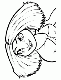 Grug, the patriarch of the croods family. The Croods Coloring Pages