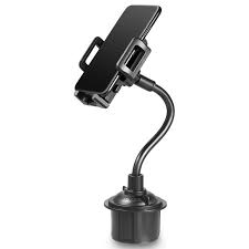 The cupfone comes with a quirky, unique design, but the actual convenience of it will depend on where your car's cup holders are located. Cell Phone Holder For Car Universal Adjustable Gooseneck Cup Holder Cradle Car Mount For Iphone Xs Xs Max Xr 8 7 Plus Ipod Touch Black Walmart Com Walmart Com