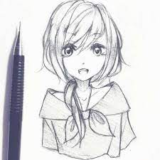 55 beautiful anime drawings art and design. Recruitment House Download 36 Kawaii Anime Girl Pencil Sketch