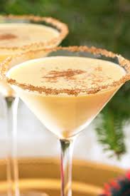Eggnog Martini Kitchme Fall Cocktails Recipes Eggnog Martini Holiday Cookie Recipes