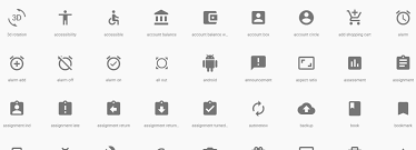 Download Google Font Icons Web Development