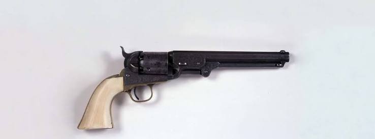 Wild Bill Hickok Revolver in Buffalo Bill Museum Collection