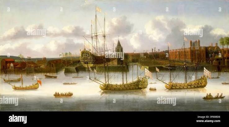 East india company ship hi-res stock photography and images - Alamy