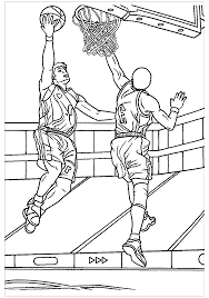It is the favorite sport of most of the kids. Printable Basketball Coloring Sheets Nba Free To Print For Stephenbenedictdyson
