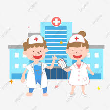 Doctor Nurse Scene Hospital Medical Cartoon Vector Element Doctor Clipart Doctor Nurse Png And Vector With Transparent Background For Free Download Cartoons Vector Hospital Nurse