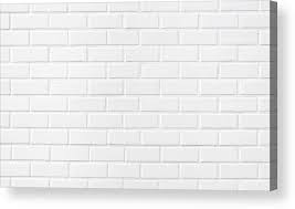 If you want to emphasize the elegance of interior design, choosing white or other neutral colors would be the best option you can have. White Brick Wall Background Acrylic Print By Dutourdumonde Photography