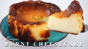 Basque Burnt Cheesecake Easy Recipe Youtube