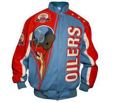Nfl Houston Oilers Afl 50th Anniversary Jacket On Popscreen Houston Oilers Oilers Texans Football