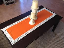 1970s Orange Table Runner With White Bobbin Lace Trim Etsy Vintage Table Linens Orange Table Shabby Vintage Decor