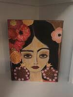 Gazebo Among Lush Greenery and Flowers Canvas Print by Laura Gail Sweeney