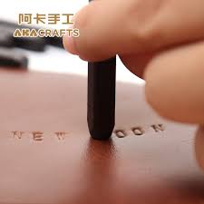 Craftaid reusable leather templates are the easiest way to transfer leather craft patterns onto tooling leather. Usd 5 70 Akka Handmade Leather Diy Steel Letter Punch English Punch Leather Punch Letter Mold Leather Carving Seal Leather Tools Wholesale From China Online Shopping Buy Asian Products Online From