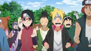 Sarada Boruto Y Sus Amigos Animasi Seni Anime Gambar Anime