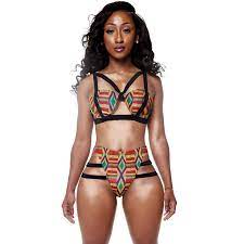 African Print Two Piece Swimsuit African Swimwear African Print Swimsuit Print Bikini