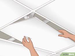How To Remove A Ceiling Tile Easy Diy