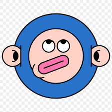 Funky Monkey Monster Emoji Sticker Transparent Png Free Image By Rawpixel Com Te Emoji Stickers Transparent Stickers Monster Stickers