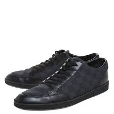 How to authenticate louis vuitton shoes. Louis Vuitton Damier Graphite Nylon And Leather Offshore Sneakers Size 45 Louis Vuitton Tlc