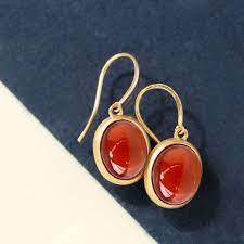 楽天市場 gem eden あす楽対応 ヘソナイト フックピアス 10k イエローゴールド レディース シルフ k10 10金 大粒 揺れるピアス カボションカット オレンジガーネット 1月誕生石ピアス ジュエリー ブランド 一粒 宝石 おしゃれ 誕生日プレゼント 女性 cafe