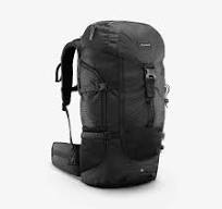 Mochila de trekking de 50 L negra MT100