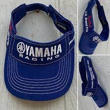 Yamaha Racing Visor Hat Cap Red Bull Us Grand Prix Mazda Raceway Laguna Seca Ebay Yamaha Racing Yamaha Visor Hats